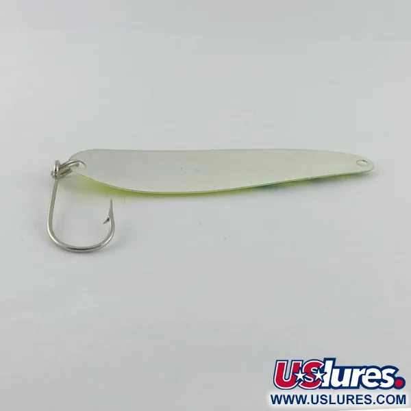 Northport Nailer Spoon, 8g verde/amarillo/níquel, Cucharilla #23668