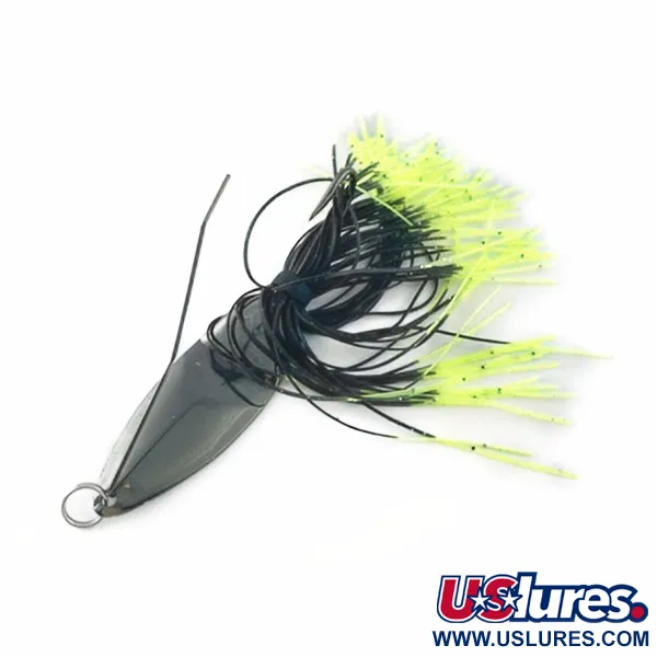 Berkley Blade Dancer, 1/2oz 14g, Negro y Chartreuse, Señuelo #23670