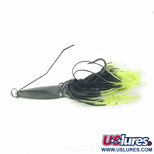 Berkley Blade Dancer, 1/2oz 14g, Negro y Chartreuse, Señuelo #23670