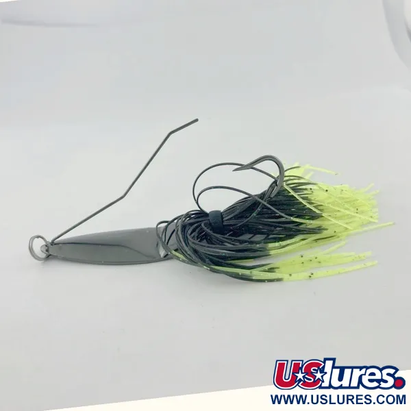 Berkley Blade Dancer, 1/2oz 14g, Negro y Chartreuse, Señuelo #23670
