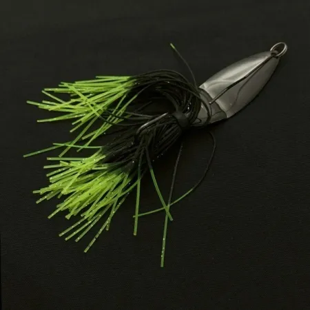 Berkley Blade Dancer, 1/2oz 14g, Negro y Chartreuse, Señuelo #23670