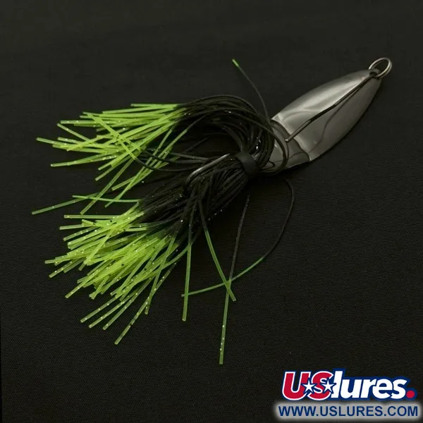 Berkley Blade Dancer, 1/2oz 14g, Negro y Chartreuse, Señuelo #23670