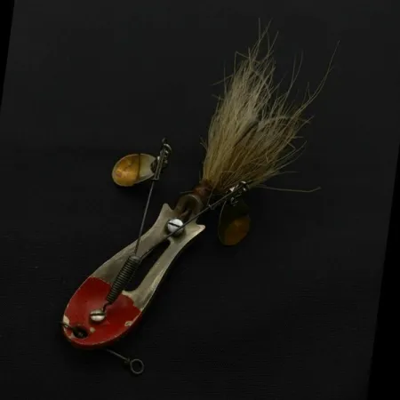 Pflueger ZAM, 14g (1/2oz), Níquel/Rojo, Señuelo Vintage #23672