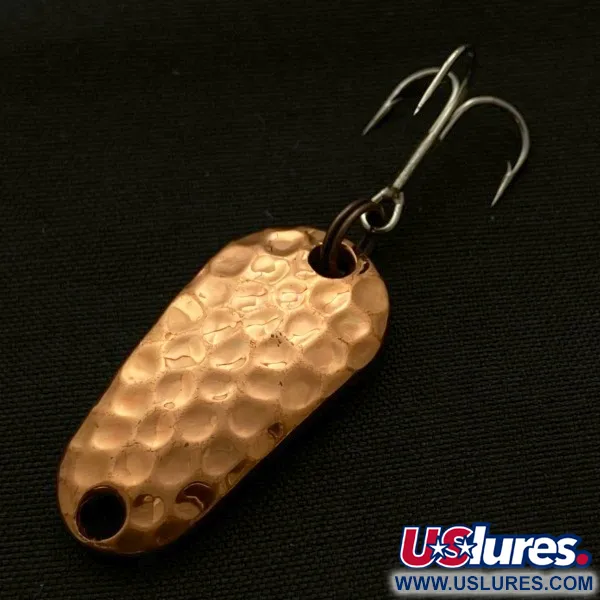 Luhr Jensen Luhr's wobbler, cobre martillado, 6g, cucharilla #23954