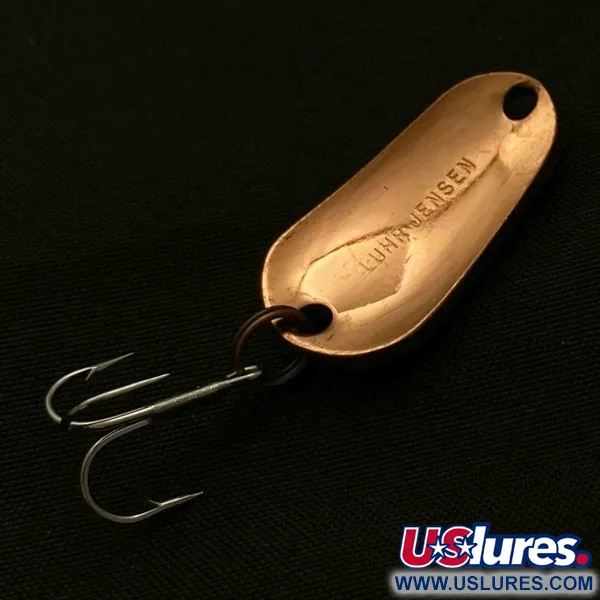 Luhr Jensen Luhr's wobbler, cobre martillado, 6g, cucharilla #23954