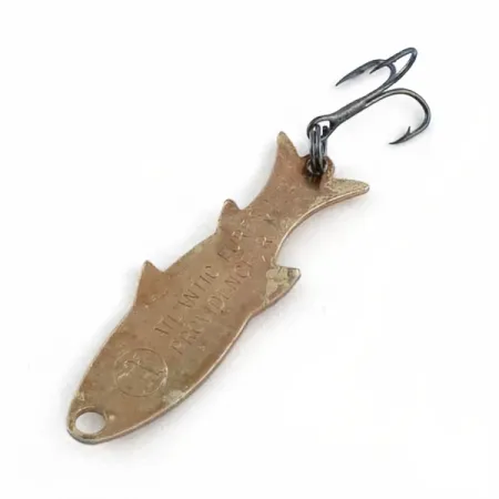 Atlantic Lures Golden Wobble-Fish, 5g, Cobre, Cucharilla de Lanzado #23698