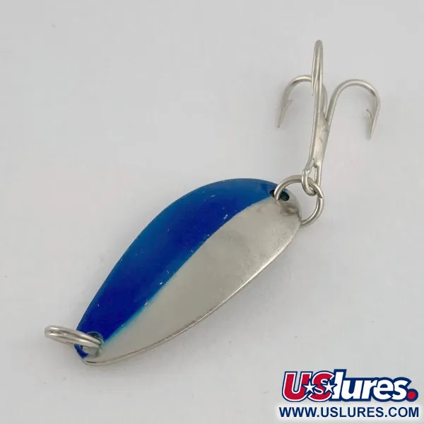 Herter's Little Egypt, 5g Níquel/Azul, Cucharilla de Pesca #23700