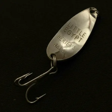 Herter's Little Egypt, 5g Níquel/Azul, Cucharilla de Pesca #23700