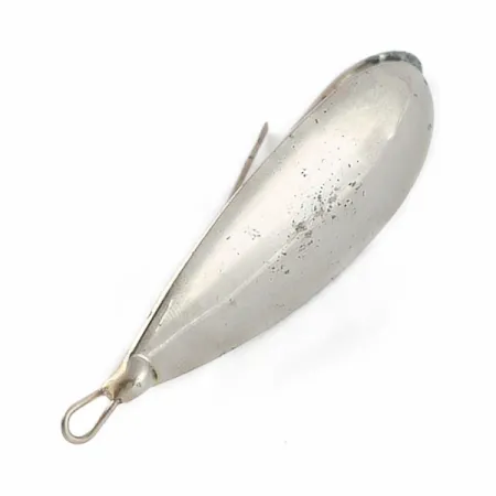 Luhr Jensen Silver Spoon, 14g Níquel, Cucharilla Antihierba #23702