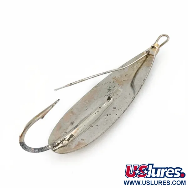 Luhr Jensen Silver Spoon, 14g Níquel, Cucharilla Antihierba #23702