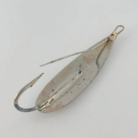 Luhr Jensen Silver Spoon, 14g Níquel, Cucharilla Antihierba #23702