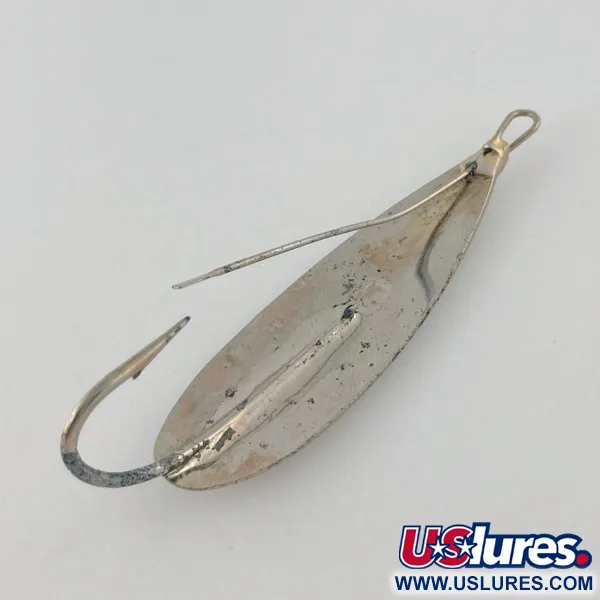 Luhr Jensen Silver Spoon, 14g Níquel, Cucharilla Antihierba #23702