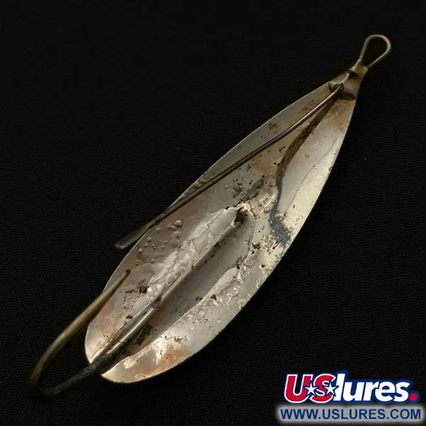 Luhr Jensen Silver Spoon, 14g Níquel, Cucharilla Antihierba #23702