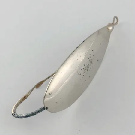 Luhr Jensen Silver Spoon, 14g Níquel, Cucharilla Antihierba #23702