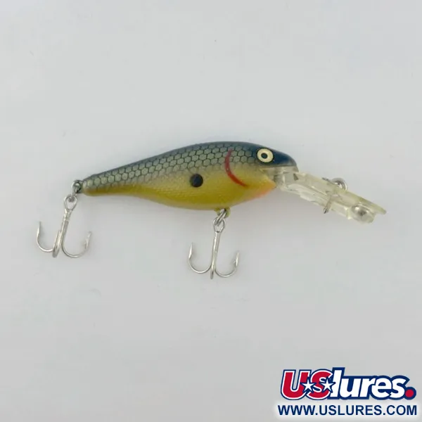 Rebel Double Deep Shad, 5g, Chartreuse, Crankbait de profundidad #23706