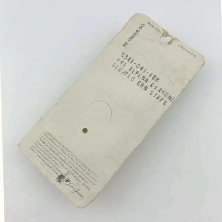 Luhr Jensen Alpena Diamond, 7g Rayas verdes Glo-Flo, Cuchara #23708