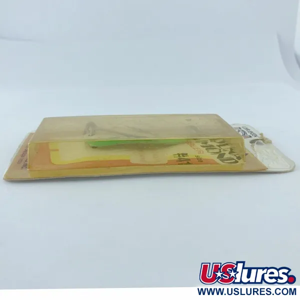 Luhr Jensen Alpena Diamond, 7g Rayas verdes Glo-Flo, Cuchara #23708