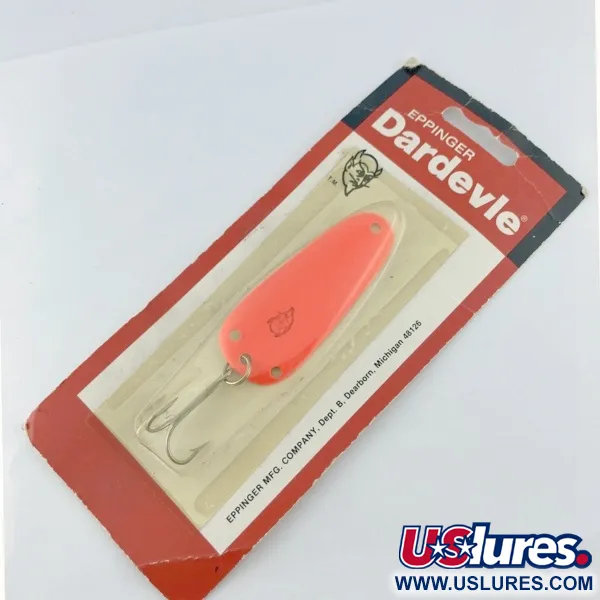 Eppinger Dardevle Sagamore JT Buel, 1/4 oz, rosa chicle, cucharilla #23712