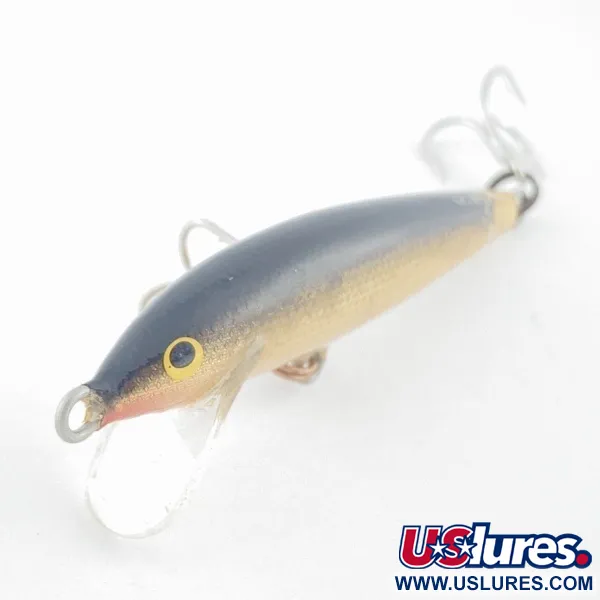 Rapala Original Floater F7, 4g oro, señuelo #23730