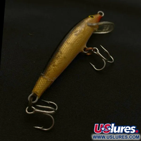 Rapala Original Floater F7, 4g oro, señuelo #23730