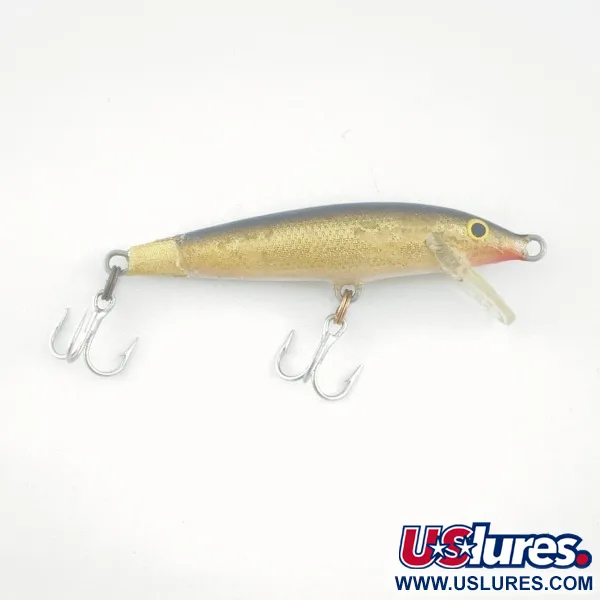 Rapala Original Floater F7, 4g oro, señuelo #23730