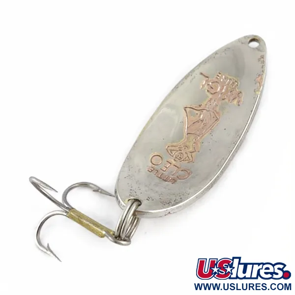 Seneca Little Cleo (Hula Girl), 14g Níquel/Cobre, Cucharilla de Pesca #23741