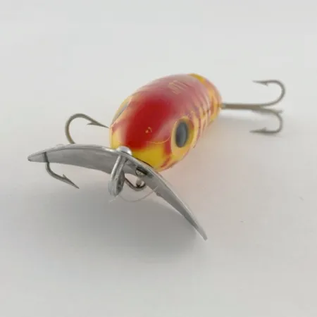 Fred Arbogast Jitterbug Jointed, 10g Amarillo Tigre, Señuelo de Superficie #23752