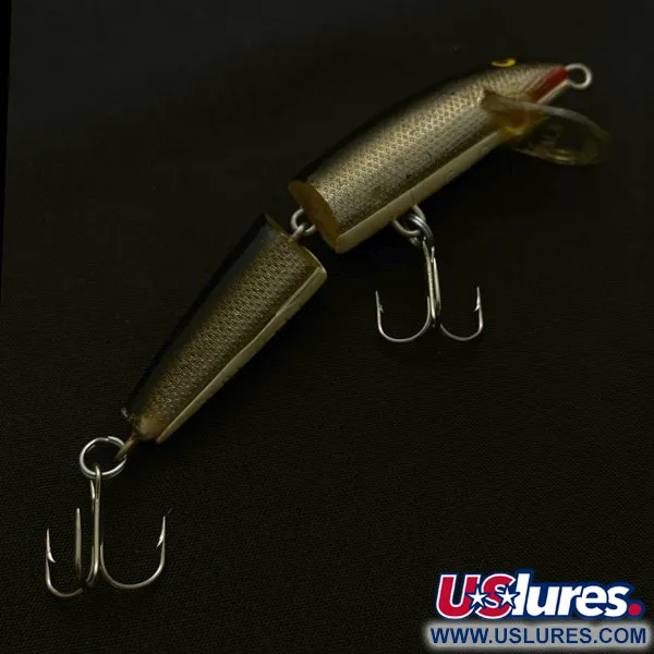 Rapala Jointed J9, 7g, Color S (Plata), Señuelo Articulado #23758