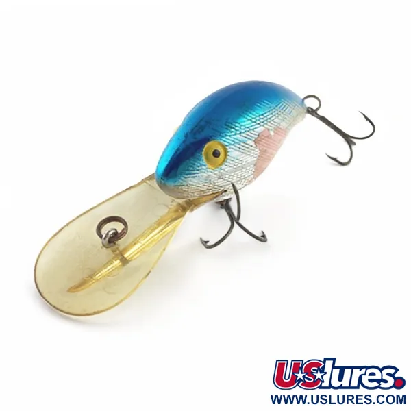 Rebel Deep Maxi R, plateado/azul, 28g, Crankbait de profundidad #23759