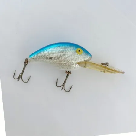 Rebel Deep Maxi R, plateado/azul, 28g, Crankbait de profundidad #23759