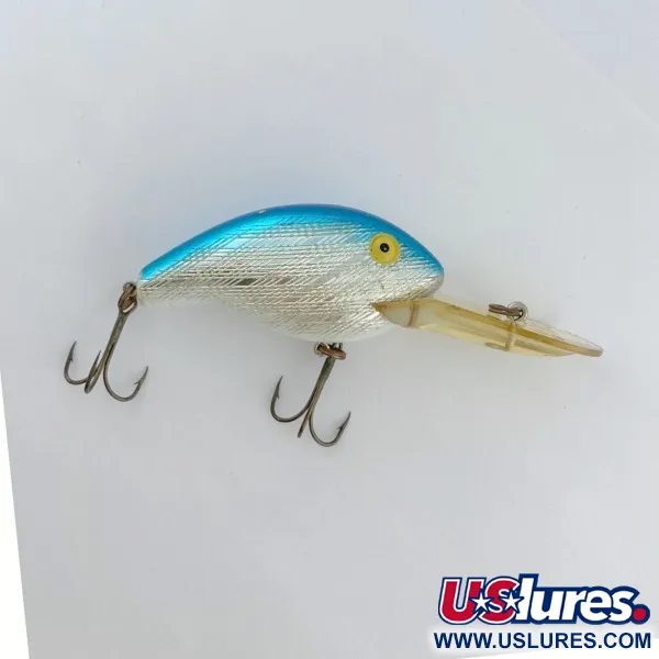 Rebel Deep Maxi R, plateado/azul, 28g, Crankbait de profundidad #23759
