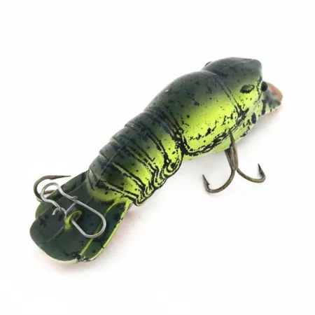 Mann's Hackleback, 7g, Green Crawdad, Señuelo #23784