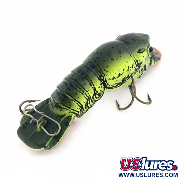 Mann's Hackleback, 7g, Green Crawdad, Señuelo #23784