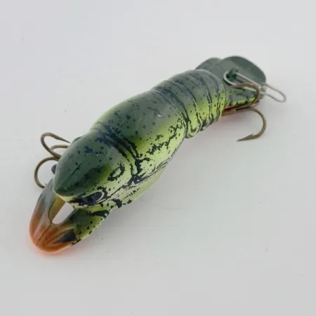 Mann's Hackleback, 7g, Green Crawdad, Señuelo #23784
