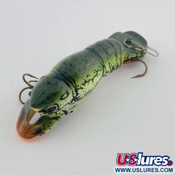 Mann's Hackleback, 7g, Green Crawdad, Señuelo #23784