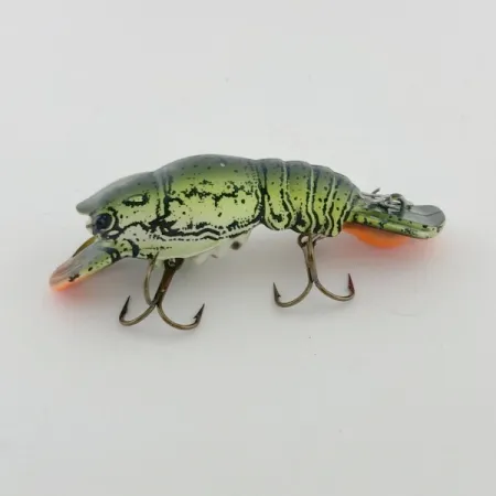 Mann's Hackleback, 7g, Green Crawdad, Señuelo #23784