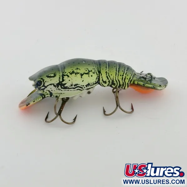 Mann's Hackleback, 7g, Green Crawdad, Señuelo #23784