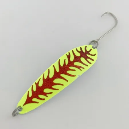 The Producers Hookster Totem #4, 8g, Amarillo y Rojo, Cucharilla de Pesca #23795