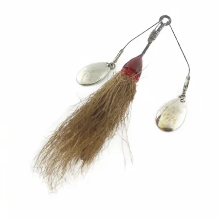 Jamison Shannon Twin Spinner, 14g, Níquel, Spinnerbait Vintage #23797
