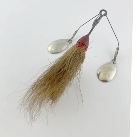 Jamison Shannon Twin Spinner, 14g, Níquel, Spinnerbait Vintage #23797