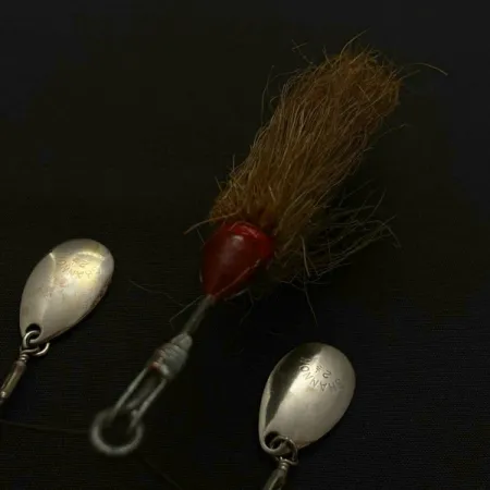 Jamison Shannon Twin Spinner, 14g, Níquel, Spinnerbait Vintage #23797