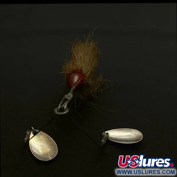 Jamison Shannon Twin Spinner, 14g, Níquel, Spinnerbait Vintage #23797