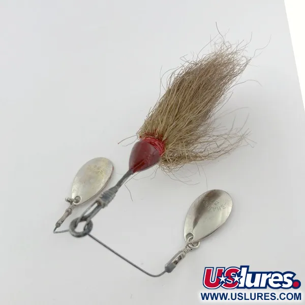 Jamison Shannon Twin Spinner, 14g, Níquel, Spinnerbait Vintage #23797