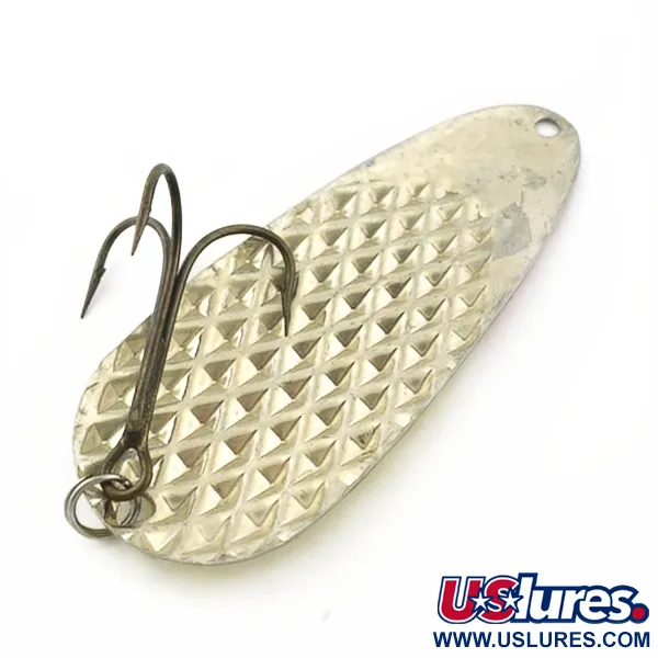 Lindy Gator, 55g Rojo/Blanco/Níquel, Cucharilla #23800