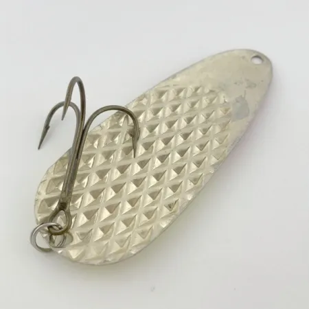 Lindy Gator, 55g Rojo/Blanco/Níquel, Cucharilla #23800