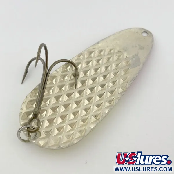 Lindy Gator, 55g Rojo/Blanco/Níquel, Cucharilla #23800