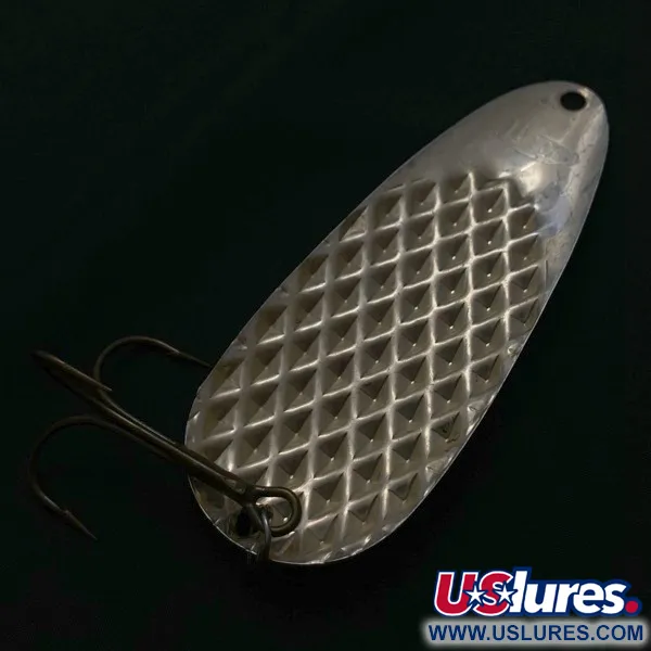 Lindy Gator, 55g Rojo/Blanco/Níquel, Cucharilla #23800