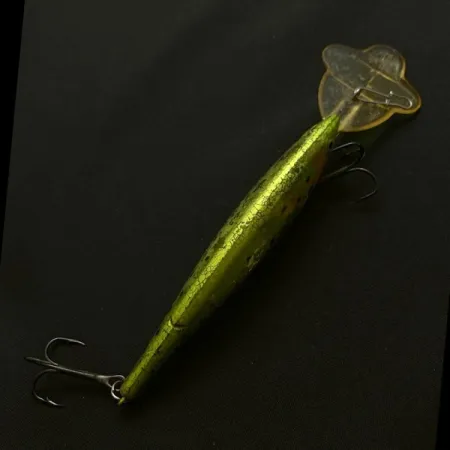 Luhr Jensen Power Hot Lips Minnow, 17g Chartreuse Blanco, Señuelo de Profundidad #23803
