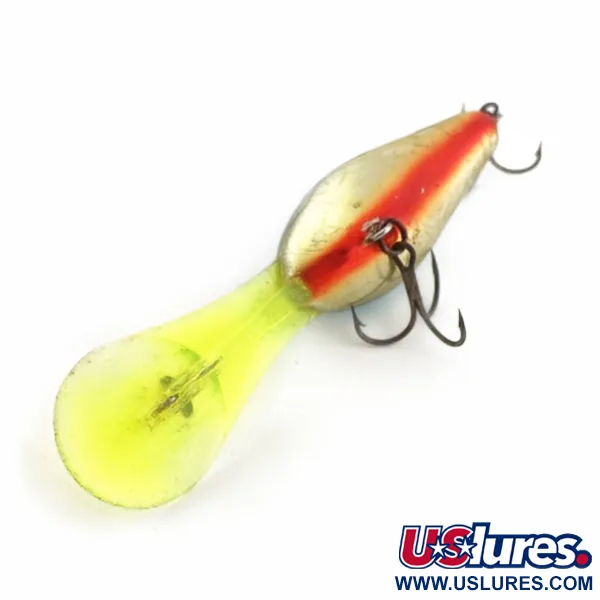 Rapala Down Deep Rattlin Fat Rap 05, Verde Cerceta y Plata, 11g, Señuelo de Profundidad #23806