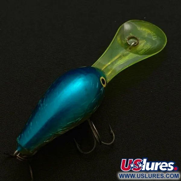 Rapala Down Deep Rattlin Fat Rap 05, Verde Cerceta y Plata, 11g, Señuelo de Profundidad #23806